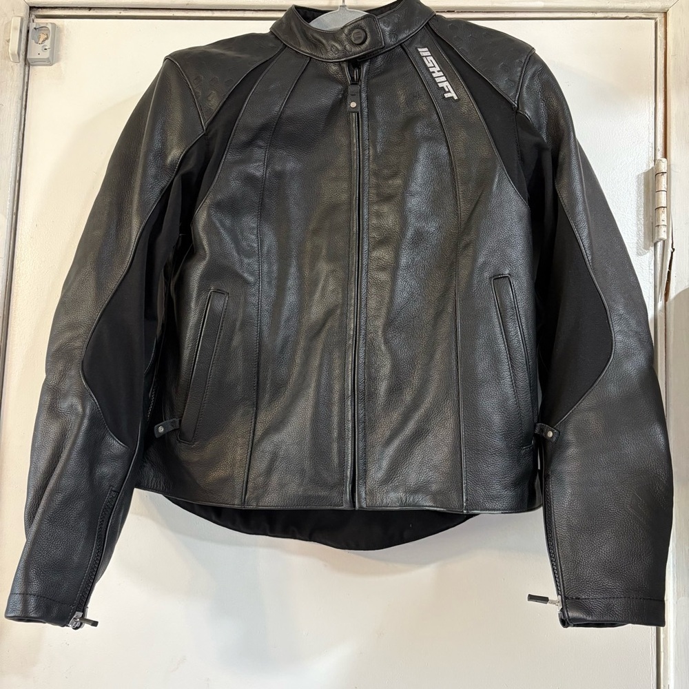 Shift Siren Womens Motorcycle Jacket Rider Padded Leather Crash Protection Moto